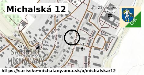 Michalská 12, Šarišské Michaľany