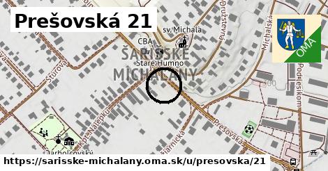 Prešovská 21, Šarišské Michaľany