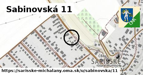 Sabinovská 11, Šarišské Michaľany