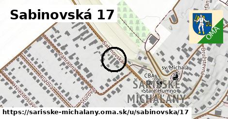 Sabinovská 17, Šarišské Michaľany