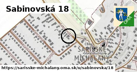 Sabinovská 18, Šarišské Michaľany