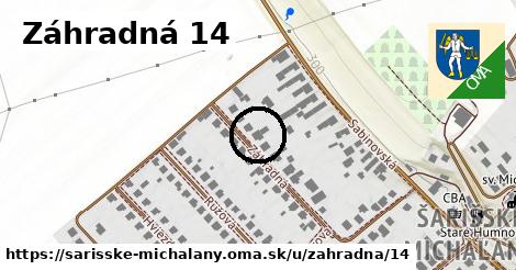 Záhradná 14, Šarišské Michaľany