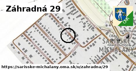 Záhradná 29, Šarišské Michaľany