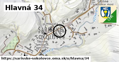 Hlavná 34, Šarišské Sokolovce