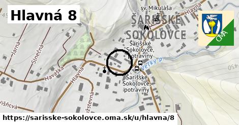 Hlavná 8, Šarišské Sokolovce