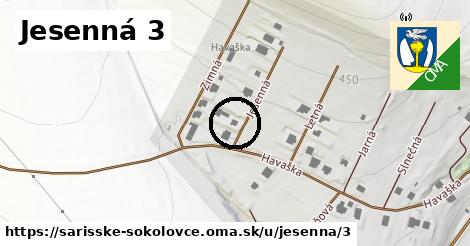 Jesenná 3, Šarišské Sokolovce