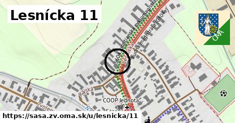 Lesnícka 11, Sása, okres ZV