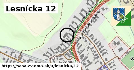 Lesnícka 12, Sása, okres ZV