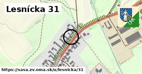 Lesnícka 31, Sása, okres ZV