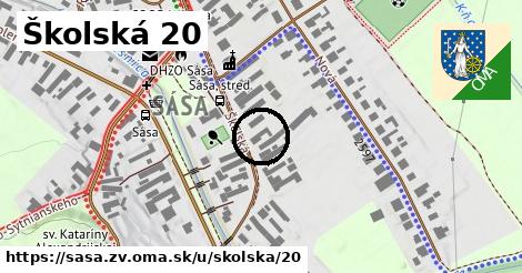 Školská 20, Sása, okres ZV