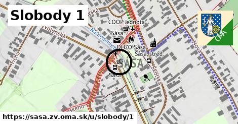 Slobody 1, Sása, okres ZV