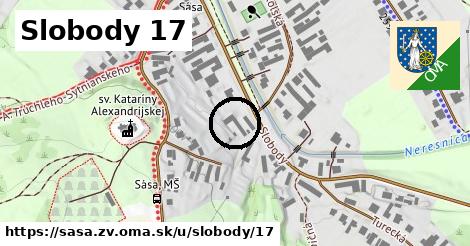 Slobody 17, Sása, okres ZV