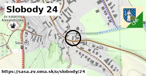 Slobody 24, Sása, okres ZV