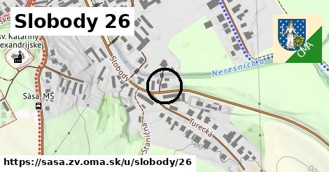 Slobody 26, Sása, okres ZV