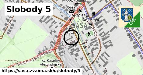 Slobody 5, Sása, okres ZV