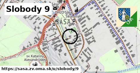 Slobody 9, Sása, okres ZV