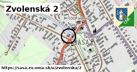 Zvolenská 2, Sása, okres ZV