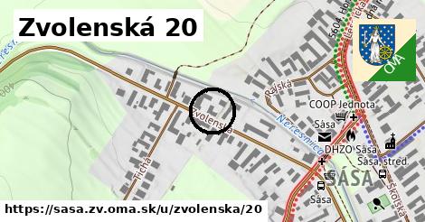 Zvolenská 20, Sása, okres ZV