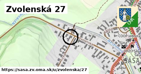 Zvolenská 27, Sása, okres ZV