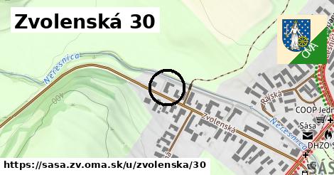 Zvolenská 30, Sása, okres ZV