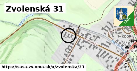 Zvolenská 31, Sása, okres ZV