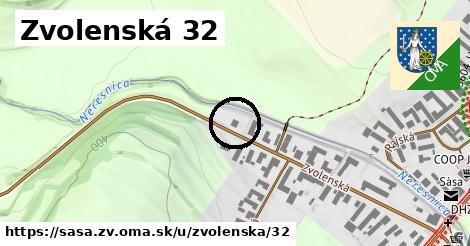 Zvolenská 32, Sása, okres ZV