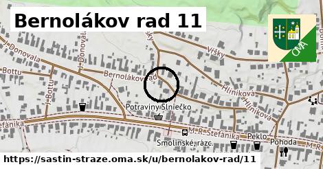 Bernolákov rad 11, Šaštín-Stráže