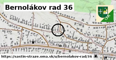 Bernolákov rad 36, Šaštín-Stráže