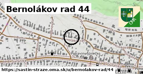 Bernolákov rad 44, Šaštín-Stráže