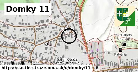 Domky 11, Šaštín-Stráže