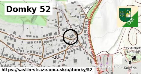 Domky 52, Šaštín-Stráže