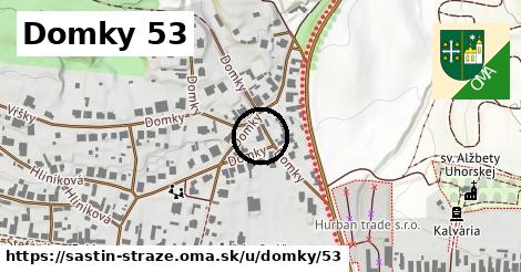 Domky 53, Šaštín-Stráže