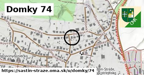 Domky 74, Šaštín-Stráže