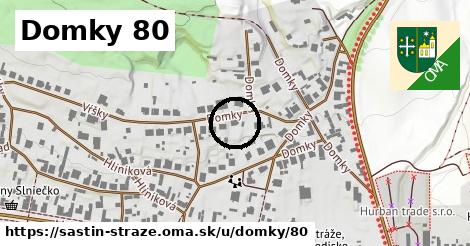 Domky 80, Šaštín-Stráže