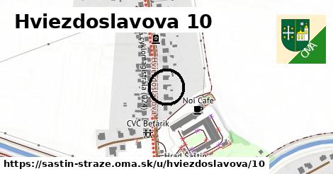 Hviezdoslavova 10, Šaštín-Stráže