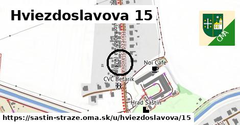 Hviezdoslavova 15, Šaštín-Stráže