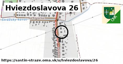 Hviezdoslavova 26, Šaštín-Stráže