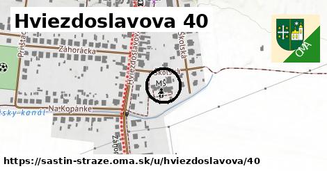 Hviezdoslavova 40, Šaštín-Stráže