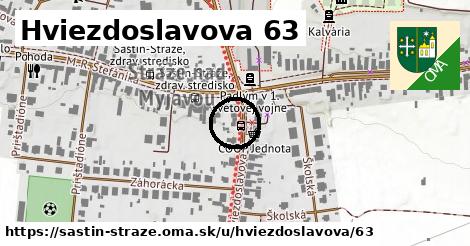 Hviezdoslavova 63, Šaštín-Stráže