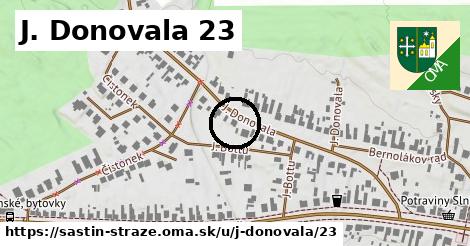 J. Donovala 23, Šaštín-Stráže