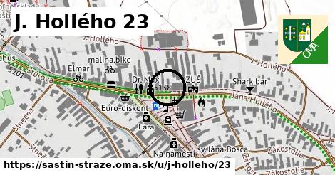 J. Hollého 23, Šaštín-Stráže