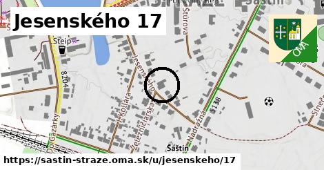 Jesenského 17, Šaštín-Stráže