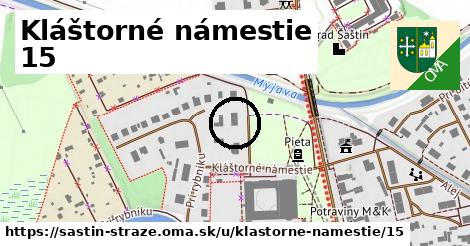 Kláštorné námestie 15, Šaštín-Stráže