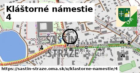 Kláštorné námestie 4, Šaštín-Stráže