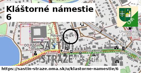 Kláštorné námestie 6, Šaštín-Stráže