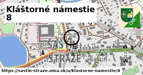 Kláštorné námestie 8, Šaštín-Stráže