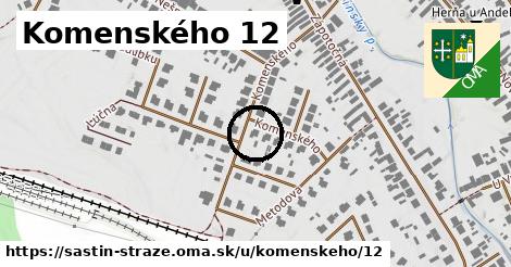 Komenského 12, Šaštín-Stráže