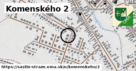 Komenského 2, Šaštín-Stráže