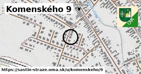 Komenského 9, Šaštín-Stráže