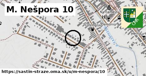 M. Nešpora 10, Šaštín-Stráže